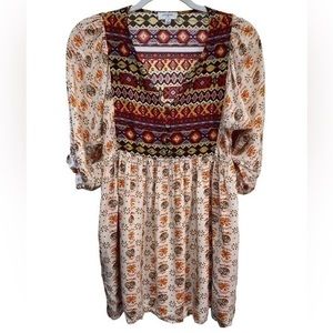 Umgee FREE SPIRIT bohemian flowy loose fit top
